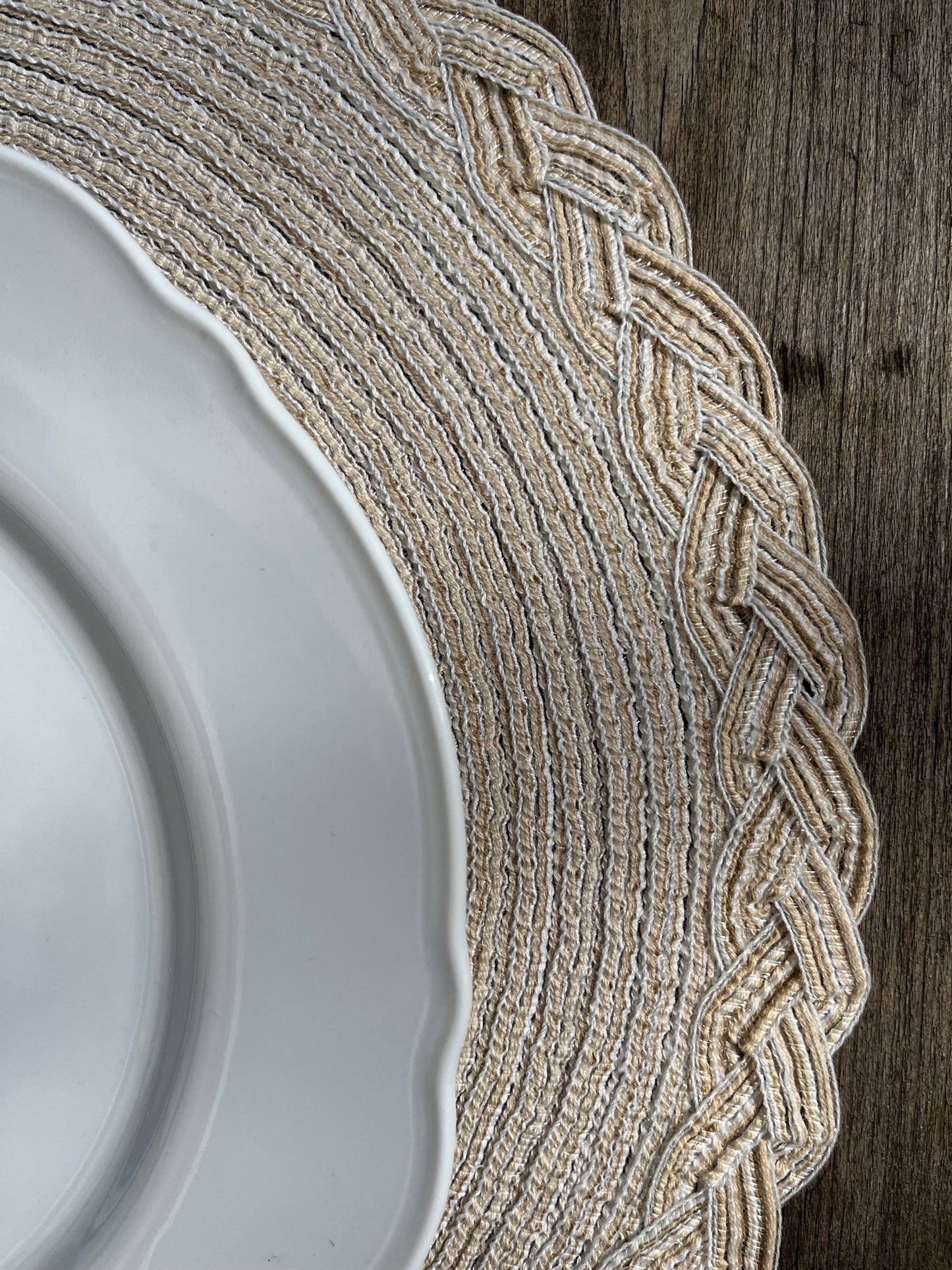 Natural Woven Table Placemat - Pack of 2