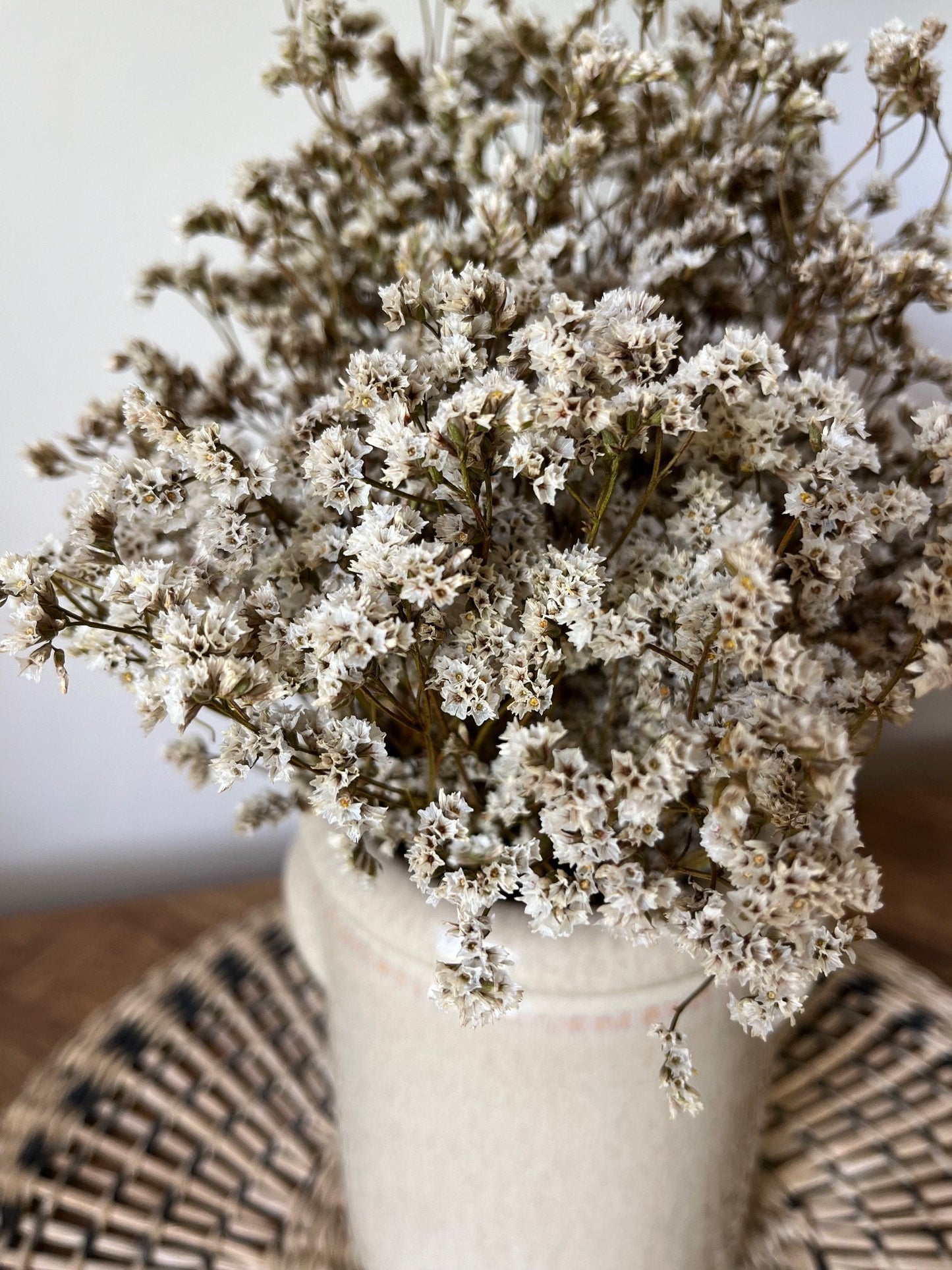 Dried White Statice (Limonium)