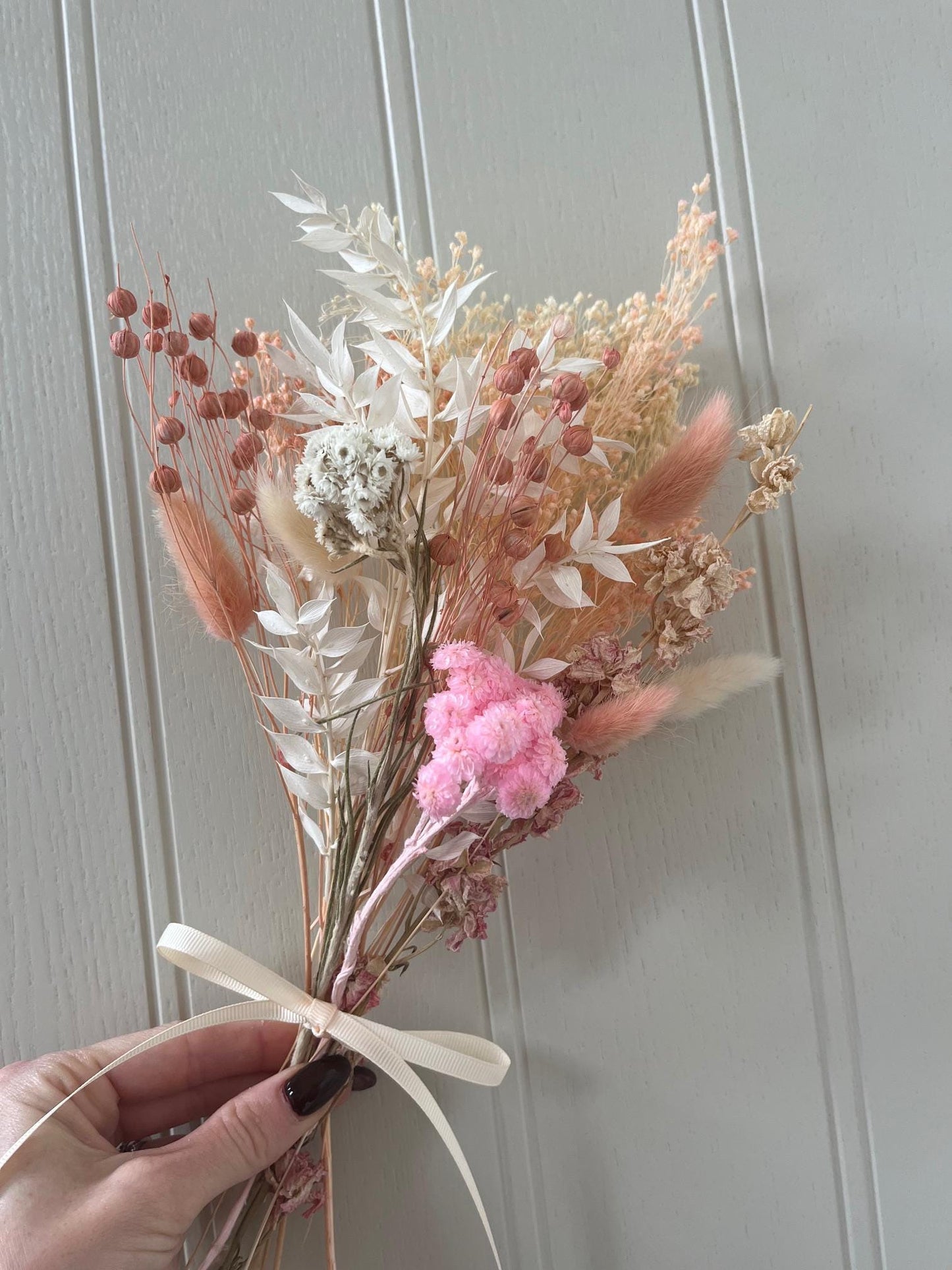 Rosy Pink Dried Bouquet
