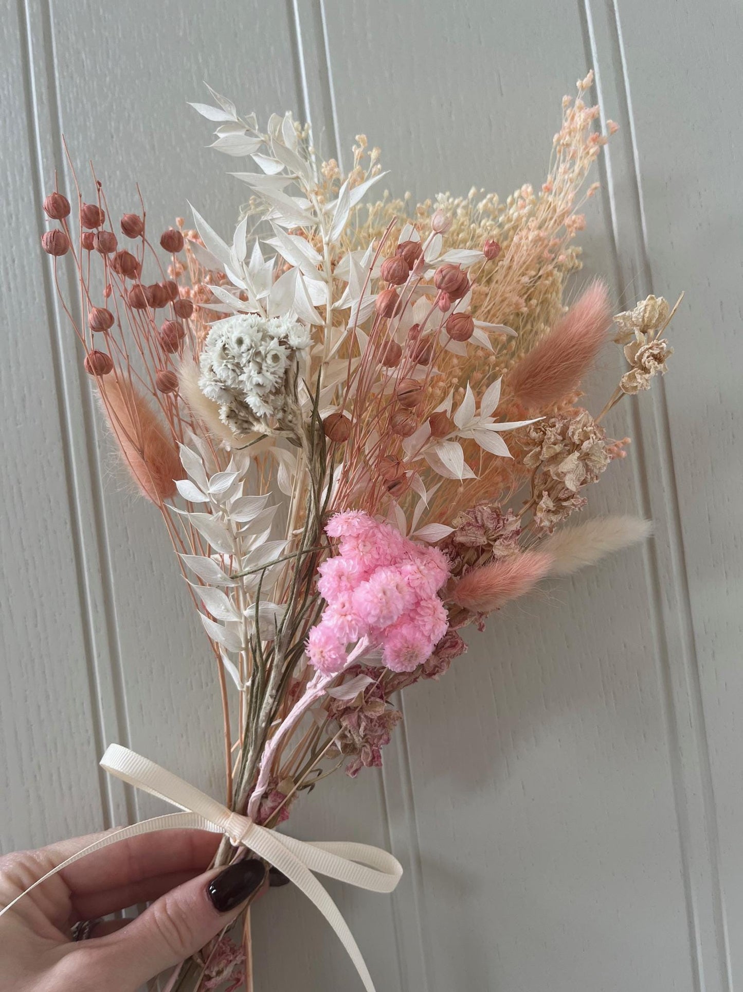 Rosy Pink Dried Bouquet