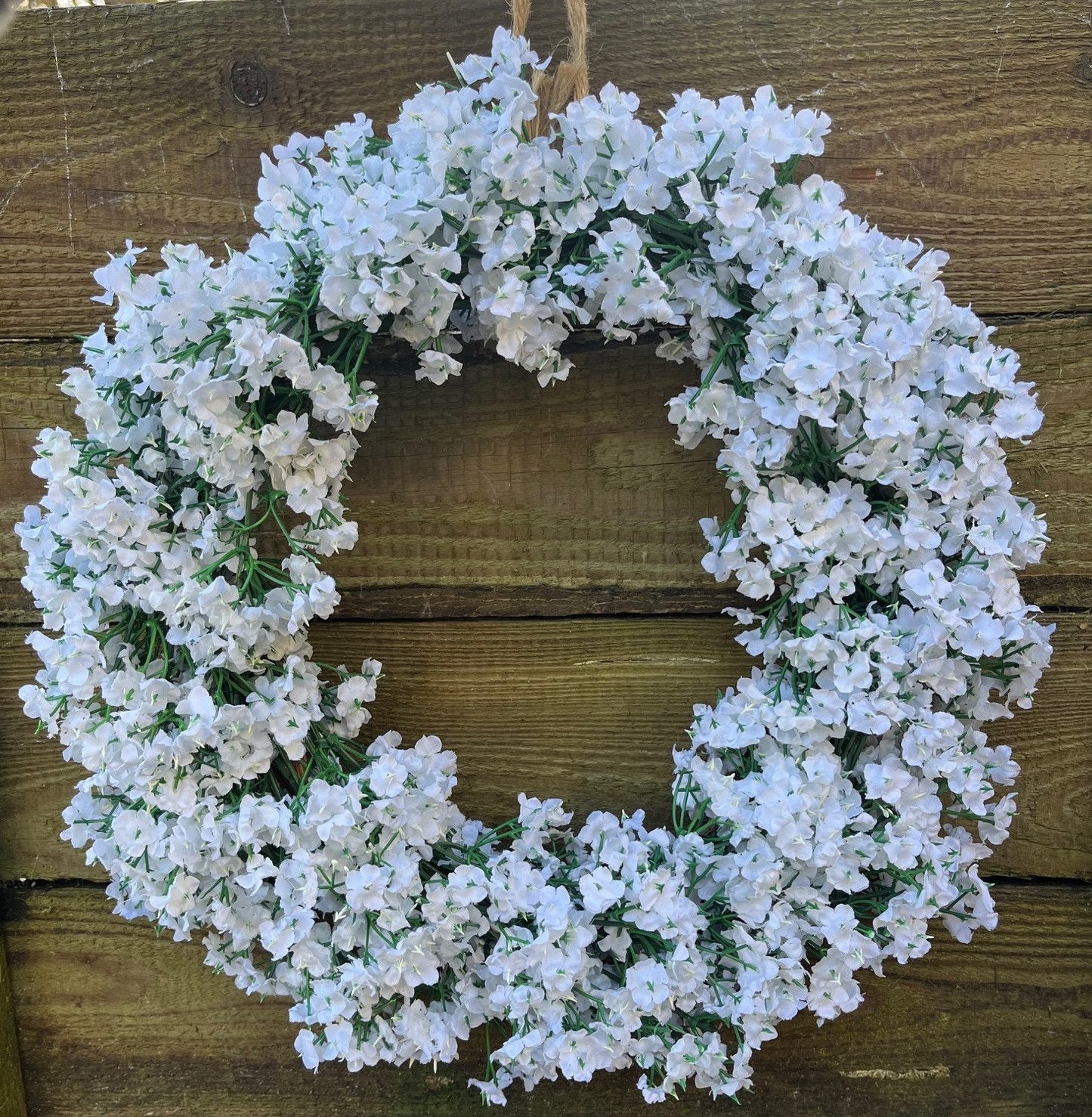 Faux/Artificial Gypsophila Wreath