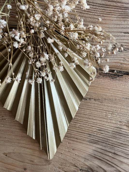 Natural Dried Palm Spears - Gold