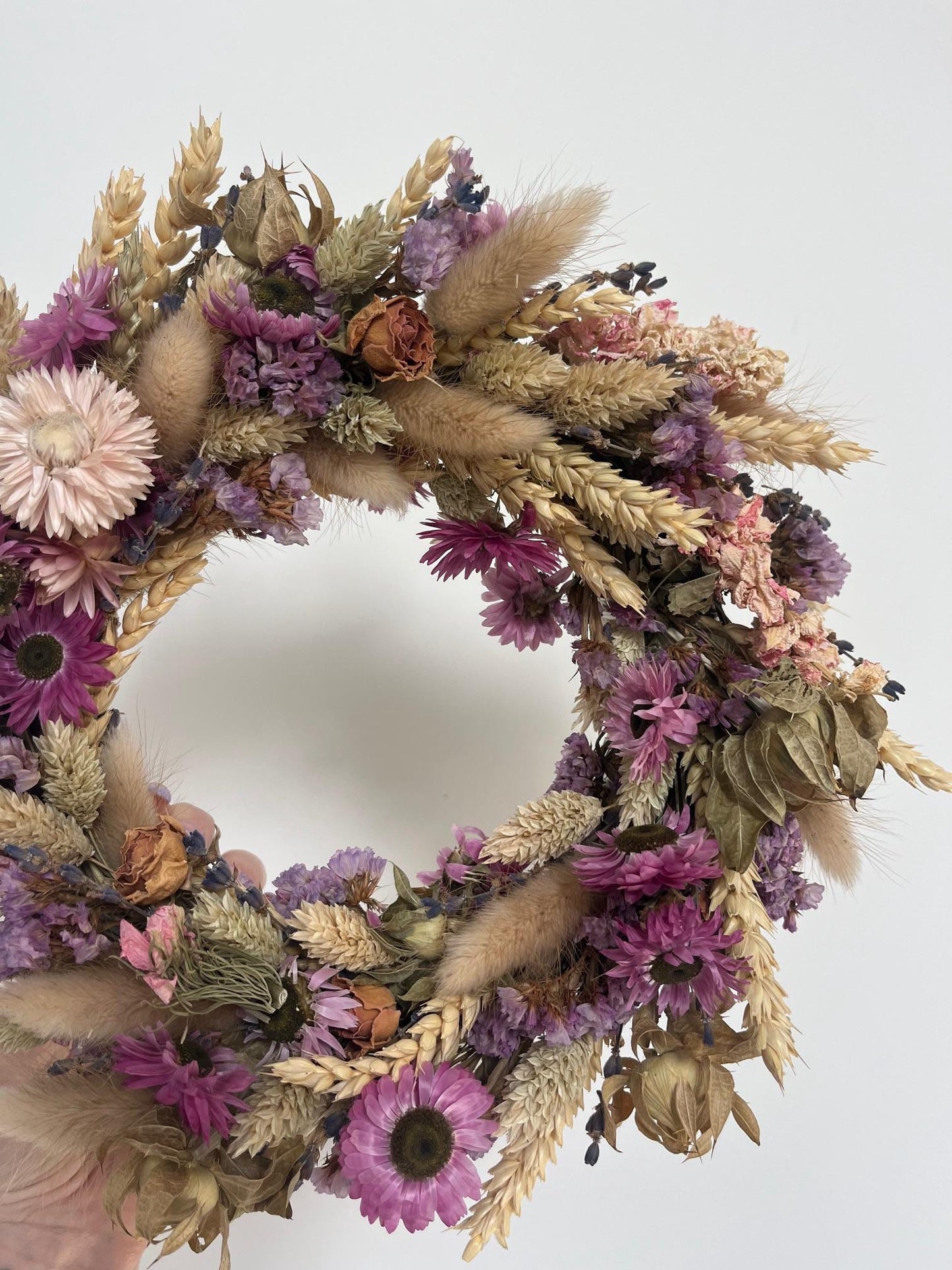 Dried Wildflower Country Wreath