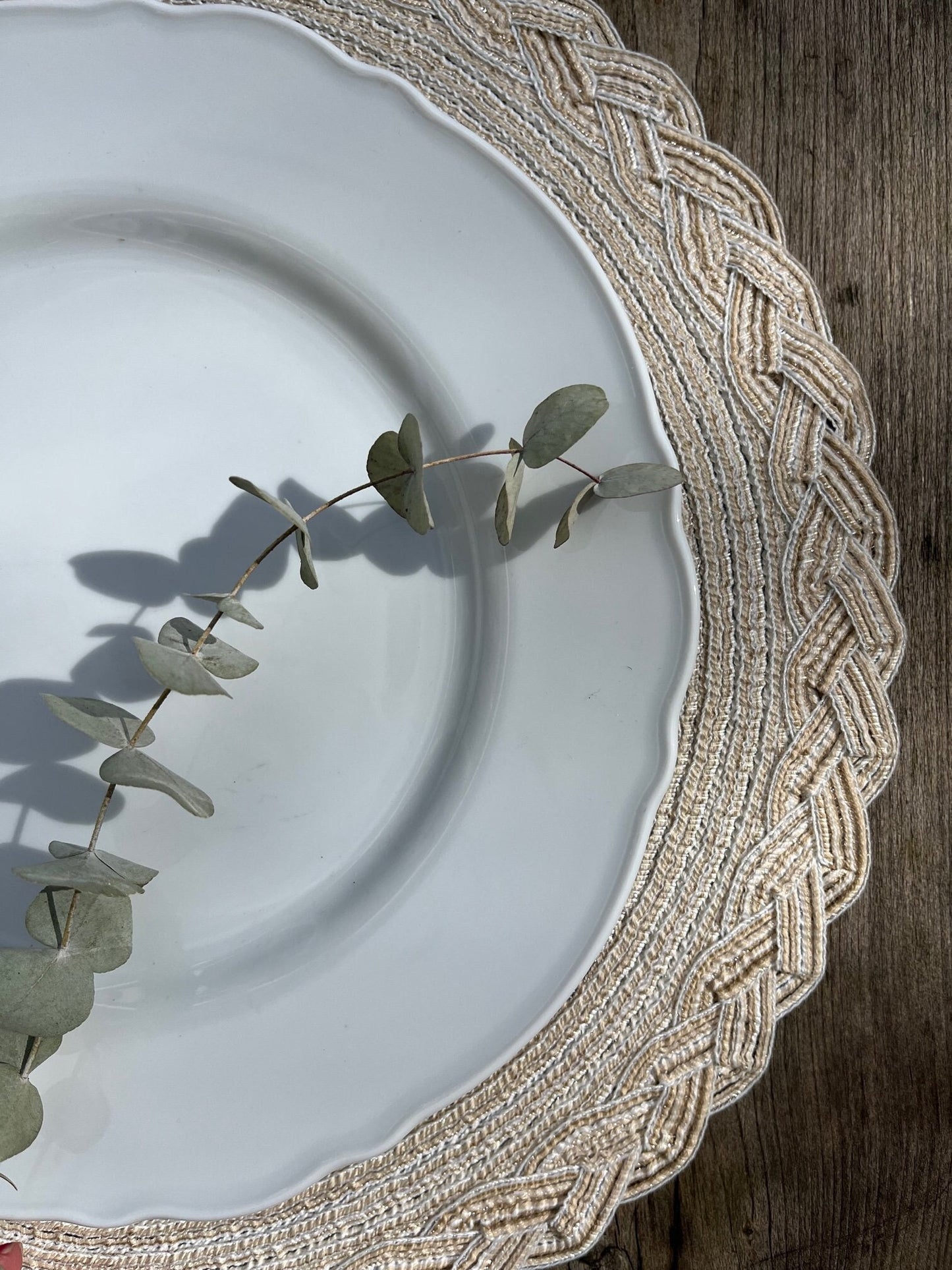 Natural Woven Table Placemat - Pack of 2