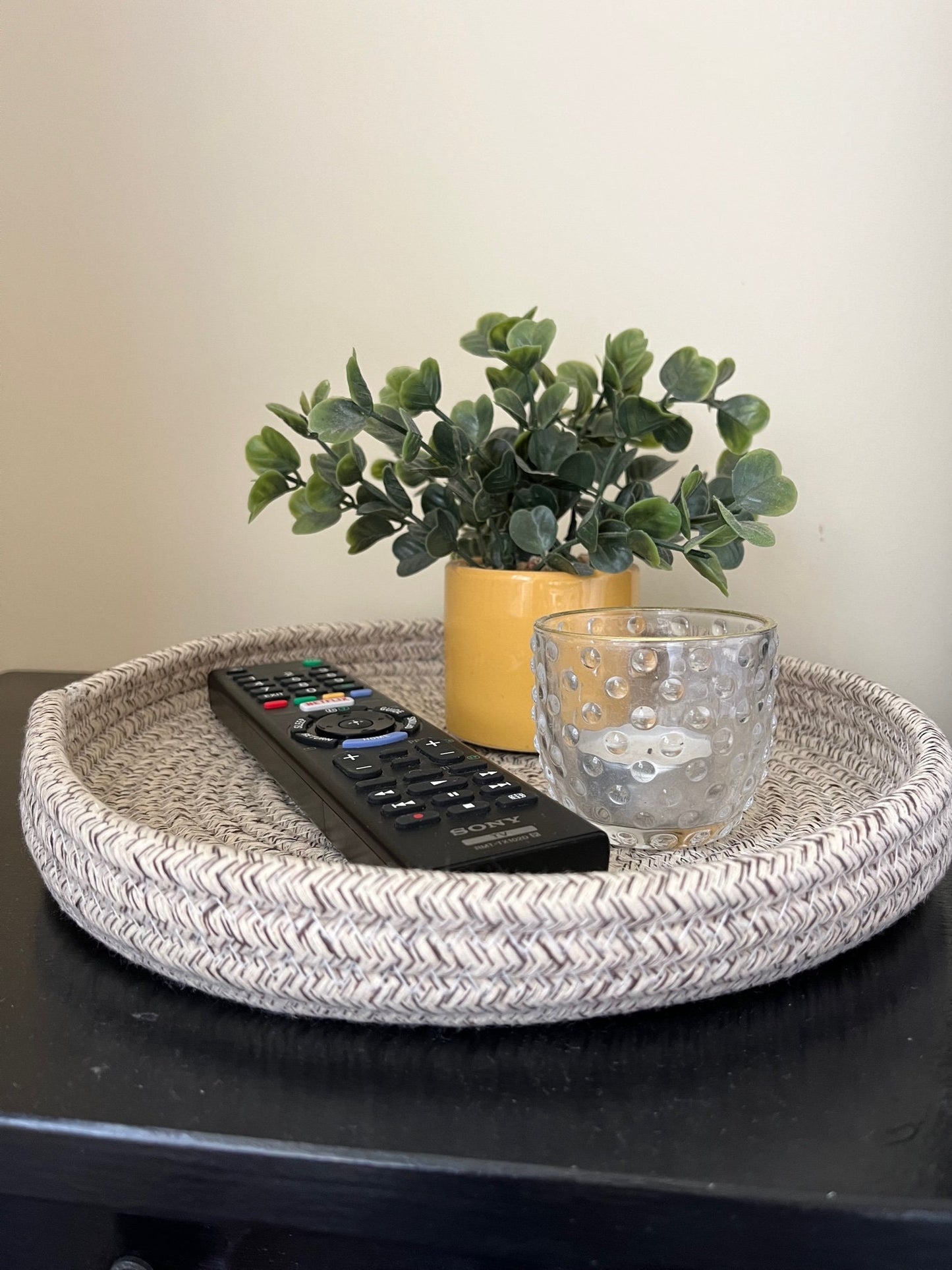 Woven Desktop Storage Tray