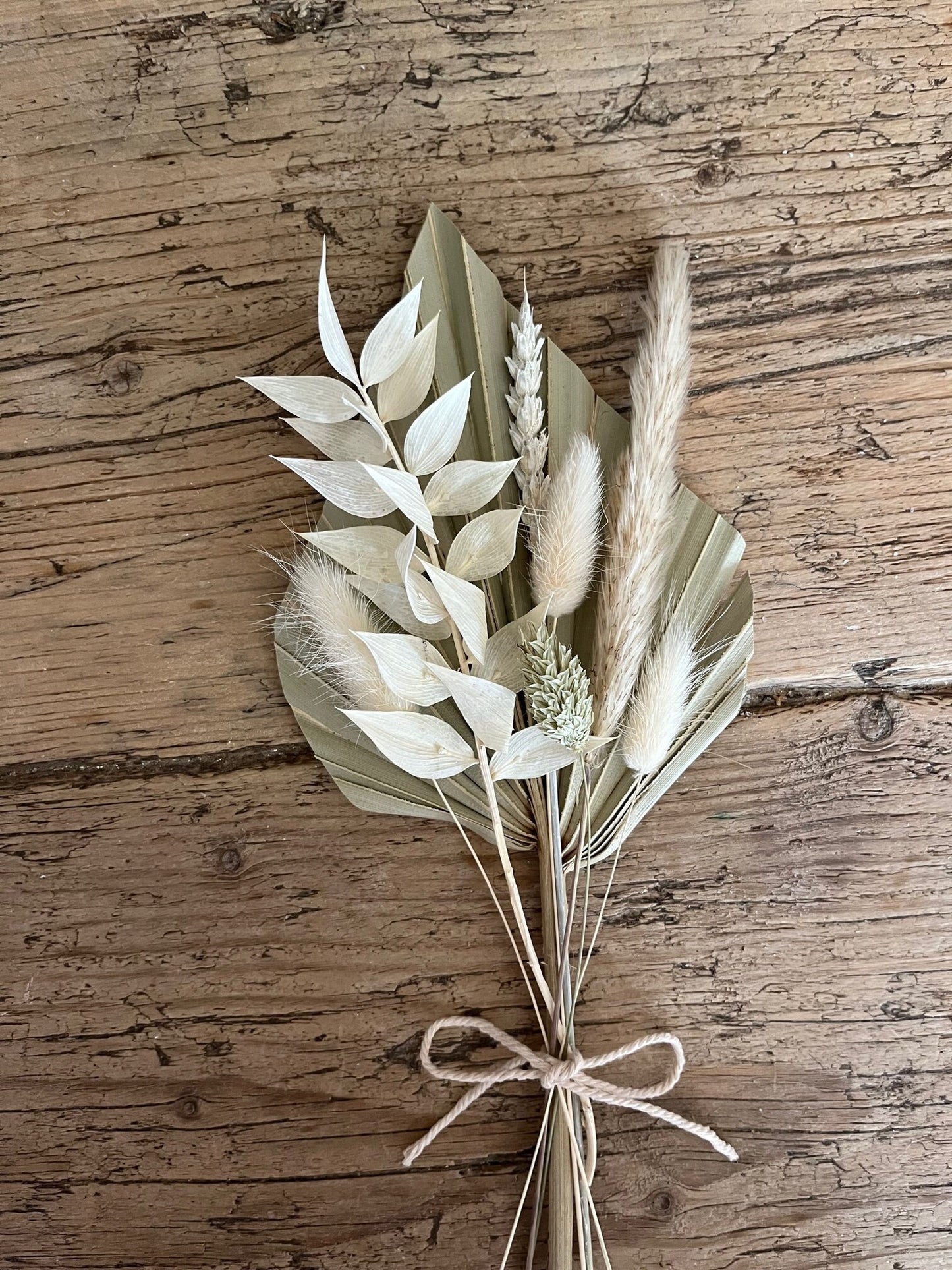Dried Flower Birthday Cake Topper