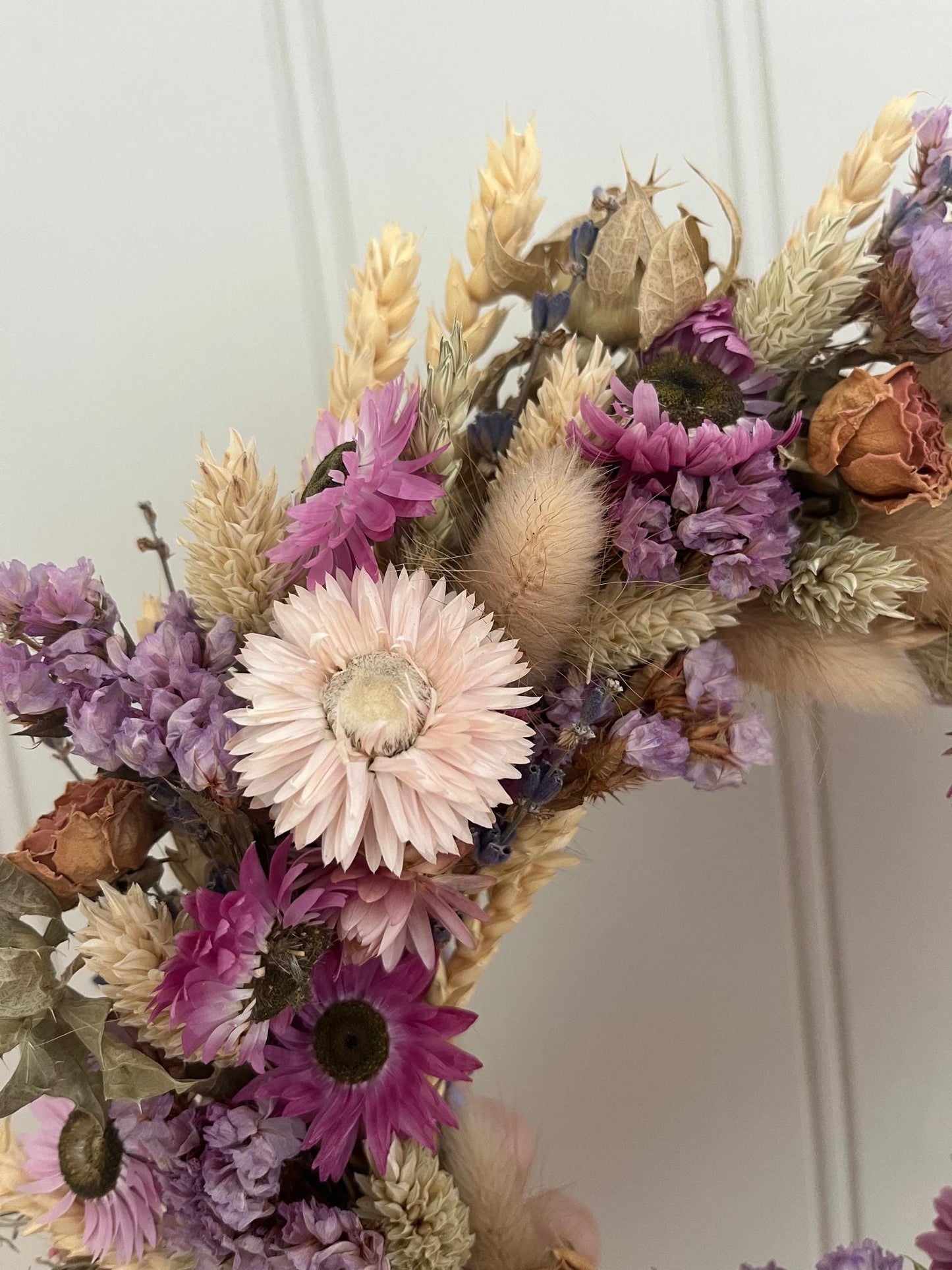 Dried Wildflower Country Wreath