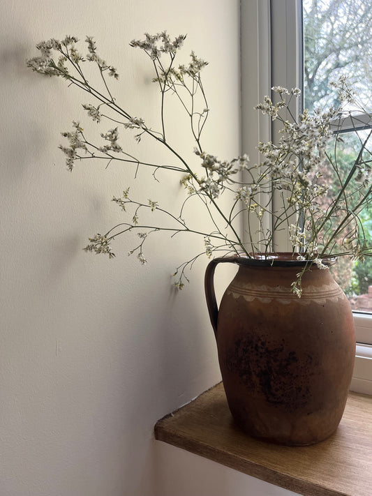 Dried Limonium - Natural White