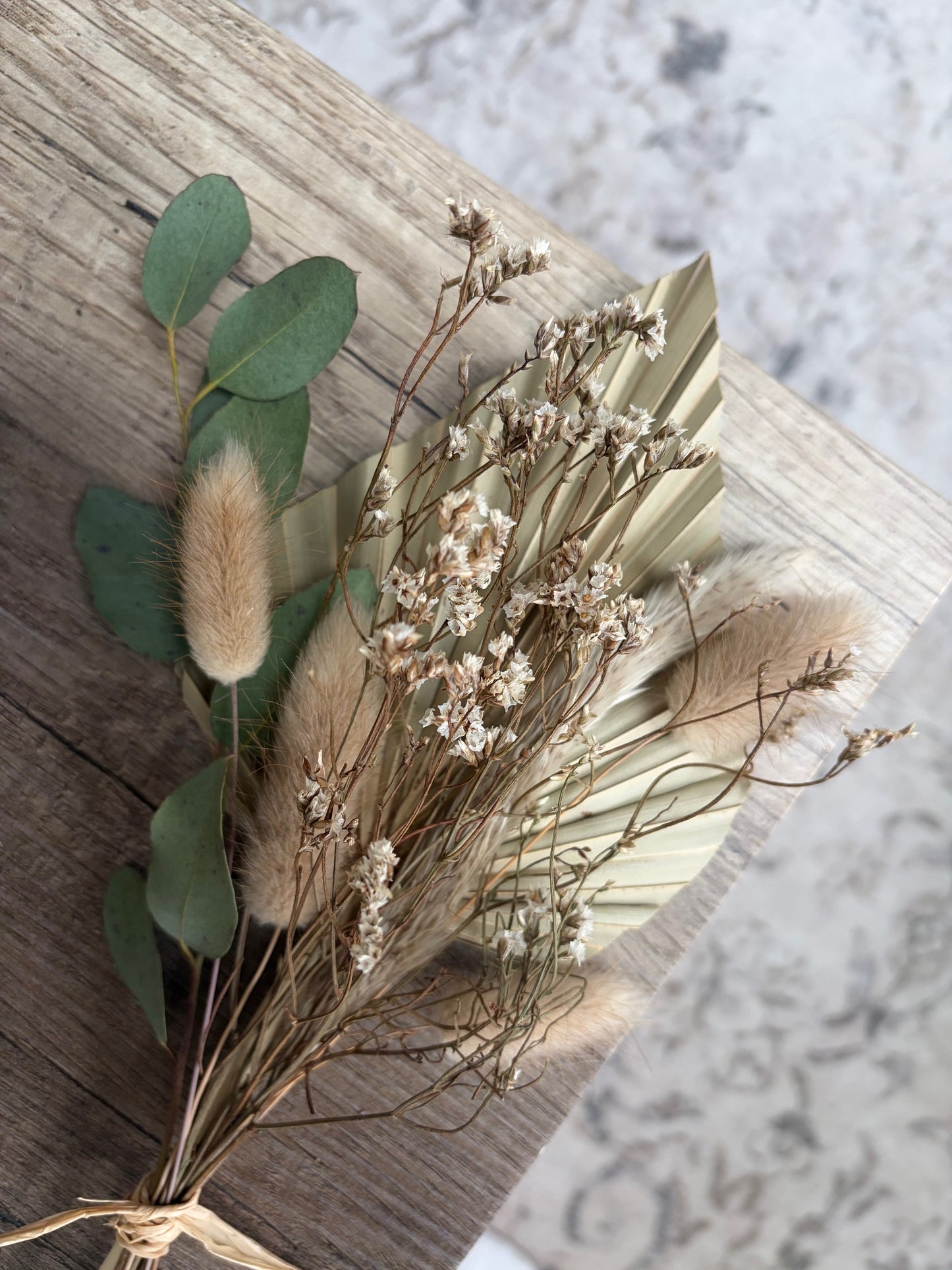 Dried Flower Cake Topper Decoration