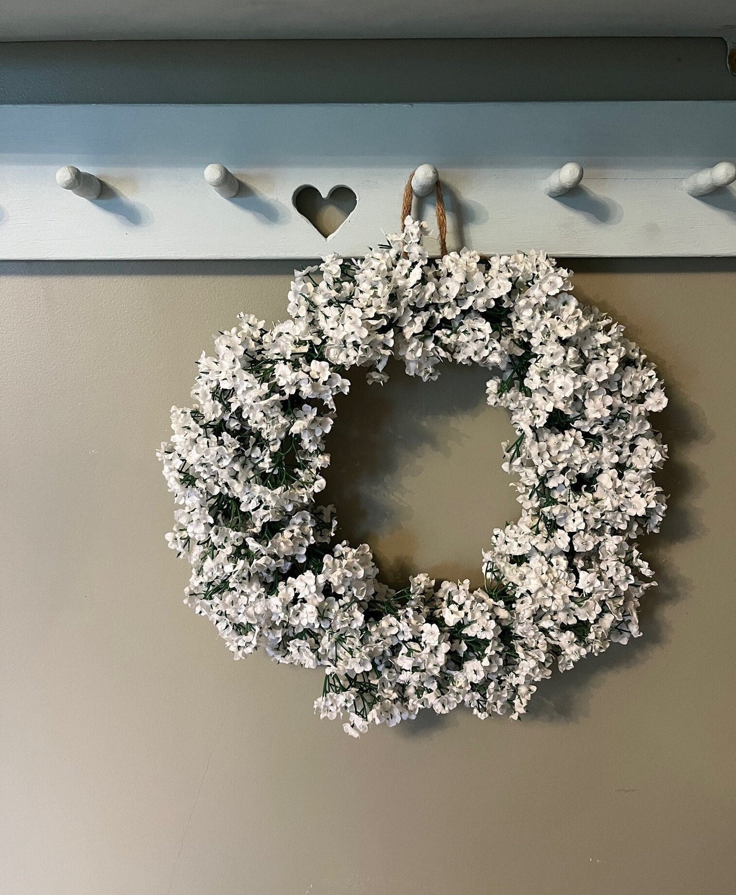 Faux/Artificial Gypsophila Wreath