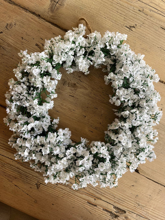 Faux/Artificial Gypsophila Wreath