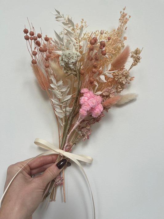 Rosy Pink Dried Bouquet
