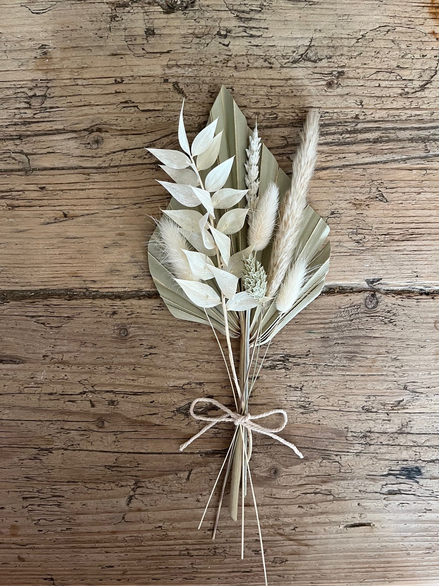 Dried Flower Birthday Cake Topper