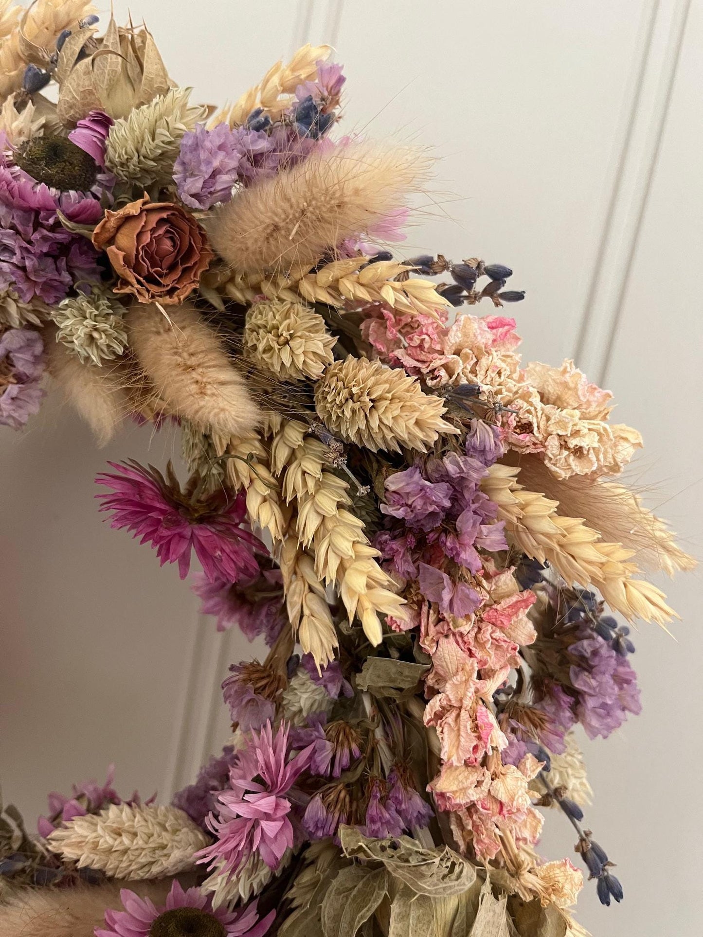 Dried Wildflower Country Wreath