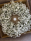 Fresh Gypsophila Wreath